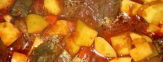 гуляш в казане. Шаг 6