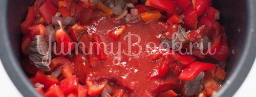 гуляш в мультиварке. Шаг 3