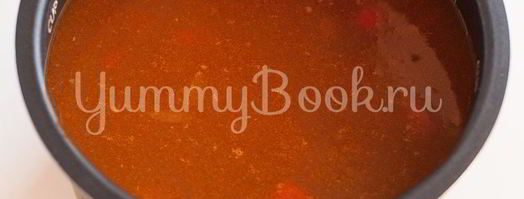 гуляш в мультиварке. Шаг 6