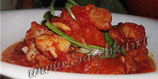 Гуляш венгерский в скороварке