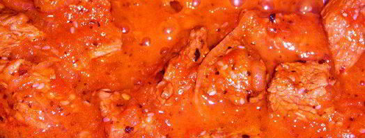 мадьярский гуляш с баклажанной закуской. Шаг 4