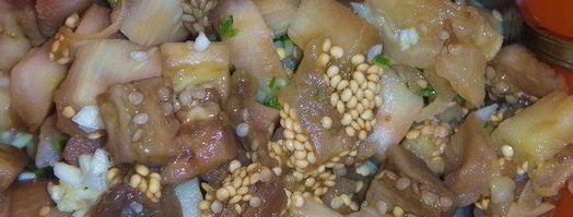 мадьярский гуляш с баклажанной закуской. Шаг 6