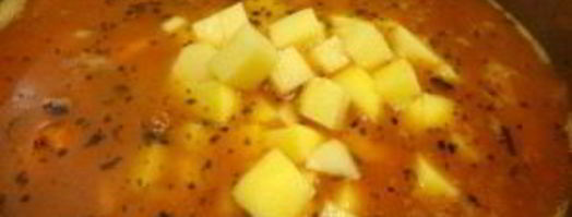 суп-гуляш из фарша. Шаг 8