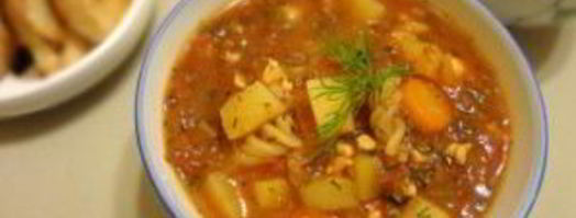 суп-гуляш из фарша. Шаг 11