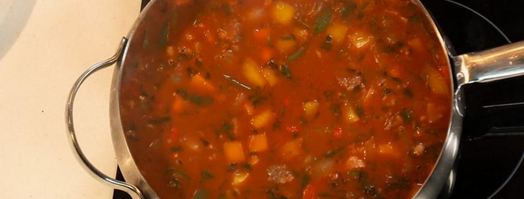 суп-гуляш из говядины. Шаг 8