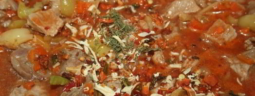 суп-гуляш с индейкой. Шаг 5