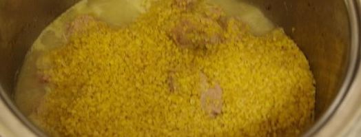 томленый в сельдерее гуляш с булгуром. Шаг 11