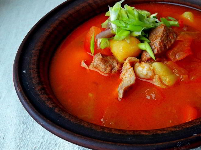 Рецепт венгерского супа-гуляша