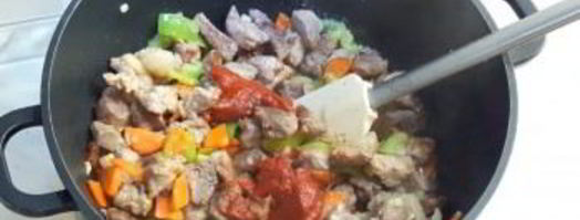 венгерский суп-гуляш. Шаг 4