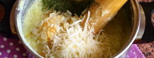 картофельно-кабачковое пюре с сыром. Шаг 13