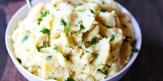 Картофельное пюре на воде