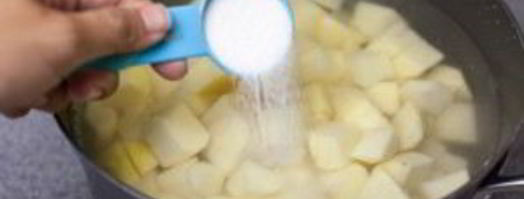 картофельное пюре на воде. Шаг 4