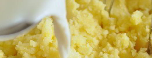 картофельное пюре с печеным чесноком и петрушкой. Шаг 8