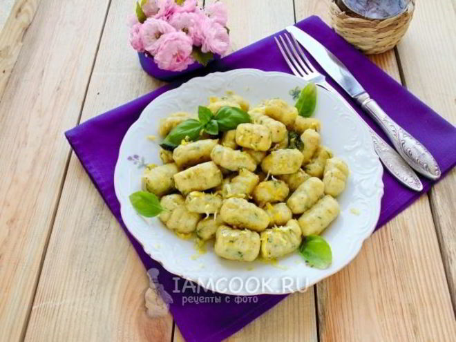 Рецепт картофельных ньокков с базиликом