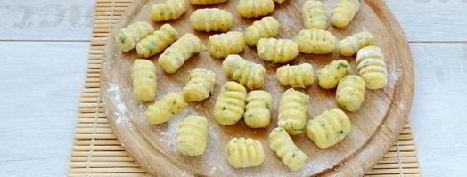 картофельные ньокки с базиликом. Шаг 18