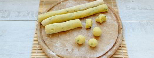 картофельные ньокки с базиликом. Шаг 15