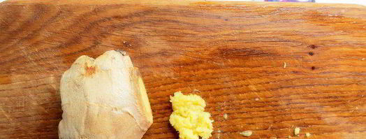 китайская рисовая лапша с имбирной рыбой. Шаг 3