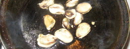 корейская лапша с беконом, мидиями и вешенками. Шаг 5