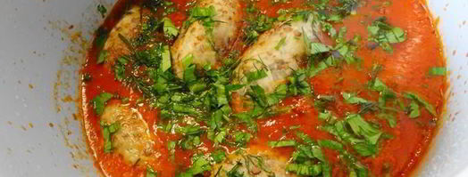 гречаники в томатном соусе в мультиварке. Шаг 10