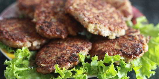 Гречнево-грибные котлетки