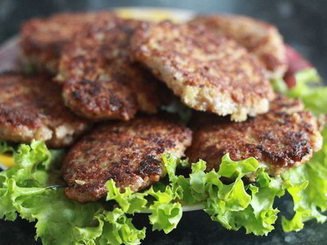 Рецепт гречнева-грибных котлетки