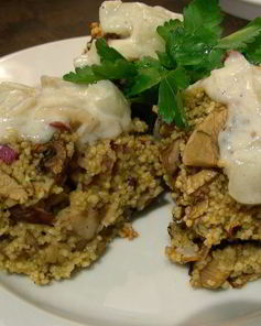 Хрустящие грибные котлетки