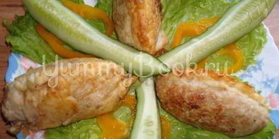 Котлетки в кляре с сюрпризом