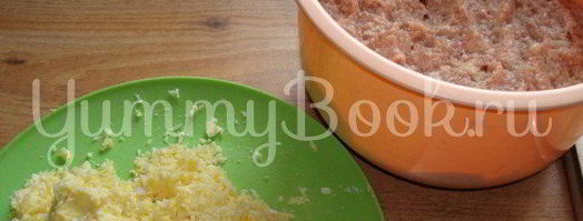 котлетки в кляре с сюрпризом. Шаг 3