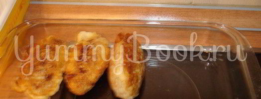 котлетки в кляре с сюрпризом. Шаг 6