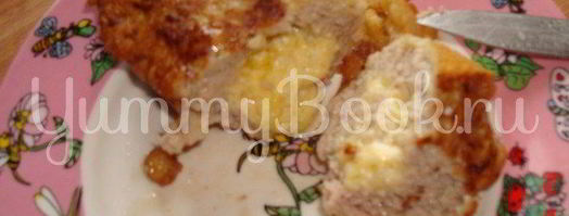 котлетки в кляре с сюрпризом. Шаг 7