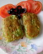 Котлеты из брокколи и картофеля