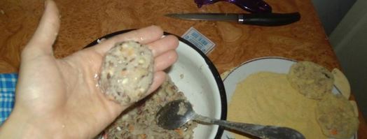 котлеты из фасоли. Шаг 9