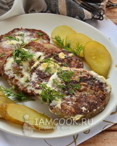 Котлеты из говяжьей печени в духовке