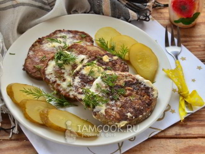 Рецепт котлет из говяжьей печени в духовке