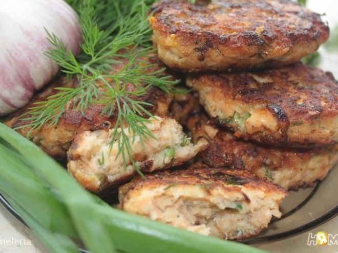 Рецепт котлет из лосося