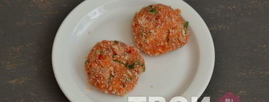 котлеты из семги. Шаг 7