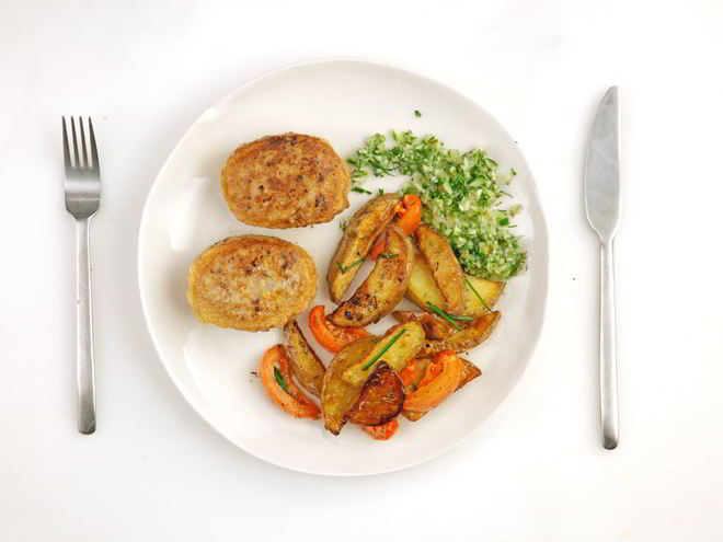 Рецепт котлет из трех видов мяса