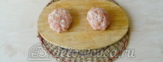 котлеты с грибами. Шаг 7