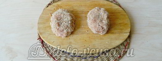 котлеты с грибами. Шаг 8