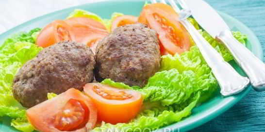 Котлеты в микроволновке