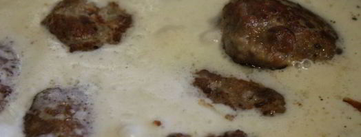 котлеты в молочном соусе. Шаг 7