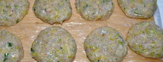 куриные котлеты с кабачком. Шаг 3