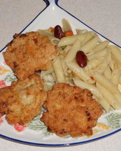 Куриные котлеты с манкой Пташки