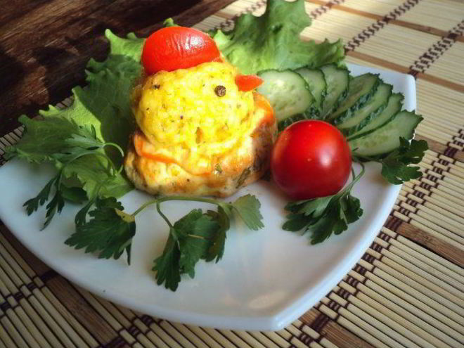 Рецепт куриных котлет с рисом