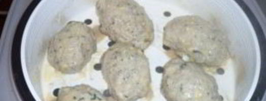 паровые котлеты из телятины. Шаг 6