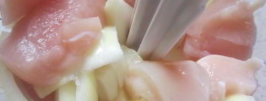 паровые пшенные котлеты с отрубями и курицей. Шаг 4