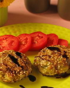 Постные котлеты из брокколи