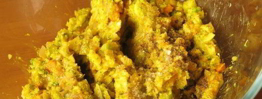 постные котлеты из брокколи. Шаг 12