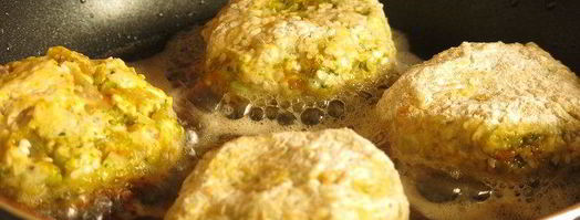 постные котлеты из брокколи. Шаг 16