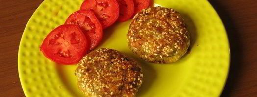 постные котлеты из брокколи. Шаг 19